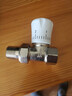 埃美柯（AMICO）黄铜暖气直角阀暖通 螺纹温控截止阀门372 DN15=4分 实拍图