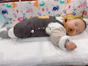 冬季婴儿棉衣套装两件套男宝宝冬装薄棉背带裤棉袄网红新生儿衣服 蓝色 73码66-73CM 实拍图