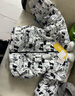 巴拉巴拉童装儿童棉衣男童外套宝宝秋冬双面穿衣服【宫西达也IP】 白黑色调00419 110cm 实拍图