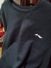 李宁（LI-NING）卫衣男外套夏季跑步健身篮球服男士外穿长袖t恤运动服圆领上衣 标准黑-加绒 L(175/92A) 实拍图