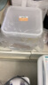 龙士达微波炉饭盒保鲜盒 1.7L透明塑料密封便当盒储物盒LK-2010单位：个 实拍图