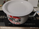 璐妲搪瓷碗泡面碗个人专用大汤碗饭碗复古怀旧碗家用老式餐具面碗带盖 【1200ml泡面碗+盖】劳动最光荣 14cm 加厚款 实拍图