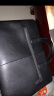 satchi/沙驰男包 手提包男 手写体定型头层牛皮多隔层拉链位公文包可放14寸电脑 黑色 晒单实拍图