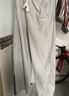 顶峰保罗（Dingfengbaoluo）休闲裤子男高街抽绳束脚秋季宽松潮牌工装裤大码HM9072灰色L 实拍图