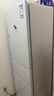 TCL 210升三门三温区三开门白色小冰箱风冷无霜 小户型 节能养鲜 快速制冷保鲜 小型租房纤薄机身 R210V5-C三门养鲜冰箱 实拍图