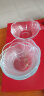 惠寻 京东自有品牌 玻璃花瓣碗甜品沙拉冰激凌水果碗 300ml 实拍图