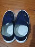 seagebel希洁贝尔无尘洁净电子车间制药微电子实验室防静电四孔鞋帆布四孔鞋防尘鞋防静电工作鞋 藏青色PU软底 36码 实拍图