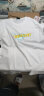 班尼路（Baleno）T恤男装笑面系列立领潮流休闲长袖TEE 01W白色 L 晒单实拍图