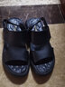 老人头（LAORENTOU）凉鞋男夏季头层牛皮透气沙滩百搭休闲鞋凉拖鞋男鞋子 10965 黑 43 实拍图