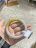 云里翡翠手镯女新款正圈飘花黄翡玉镯子糯冰种水润美人镯送礼妈妈 实拍图