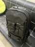 智纳双肩包男休闲商务通勤背包大容量学生书包旅行出差笔记本电脑包 黑色轻奢【带干湿分离】 实拍图