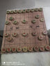 弈流（YILIU）大号皮革象棋盘实用围棋盘便携式旅行棋具绒布棋单面双面PU耐用型 70#围象两用盘 实拍图