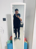 卡尔美（KELME）连帽棉马甲男冬季新款防寒保暖运动棉服无袖休闲坎肩 玛瑙黑 L 实拍图