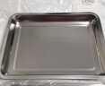 美厨（maxcook）304不锈钢盘子方盘 加深方盘长方形餐盘 烧烤托盘40cm MCFT2373 实拍图
