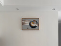 墨派餐厅装饰画现代简约饭厅横幅挂画轻奢饭厅背景墙厨房壁画免打孔 平安喜乐 60*40cm【晶瓷】 实拍图