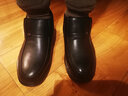 蜻蜓牌断码特价男士高帮棉皮鞋男加绒加厚保暖厚底防滑中老年爸爸棉靴子 301黑色棉靴 39 实拍图