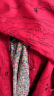 啄木鸟妈妈春装大码外套短款2024新款50岁女中老年秋季上母亲节礼物 红色 2XL 建议(128到139斤 晒单实拍图