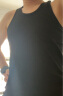 南极人（NanJiren）3件装男士背心男100%纯棉运动打底吸汗潮流无袖汗衫男 【黑色*3】-纯棉款 XL建议110-120斤 实拍图