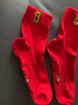 浪莎袜子男马年棉袜本命年大红袜脚踏七星情侣踩小人新年纯棉女中筒袜 女袜2双【】100%棉平安踩小人 （35至39码） 实拍图