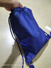 布简单 定制LOGO束口袋抽绳防水小背包折叠收纳袋男女旅行运动拉绳双肩包 宝蓝色 实拍图