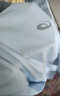 asics亚瑟士童装2024夏季男女儿童吸湿速干柔软舒适凉感短袖T恤 3940浅蓝 160cm 晒单实拍图