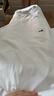GXG男装 夏季新款重磅系列精致小字母绣花圆领短袖T恤 白色 S 实拍图