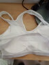 俞兆林2件装内衣学生高中女大童少女发育期小背心初中生运动薄款文胸罩 8208白色+灰色（工字款） XL（100-125斤） 实拍图
