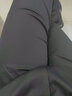 花花公子高端休闲裤男夏季薄款宽松男士商务休闲弹力抗皱直筒裤长裤子高档 黑色+黑色 32 （135~145斤） 实拍图