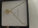 龙姑娘新款项链女锁骨链韩版简约网红轻奢小众情人节生日礼物 A1532-2钛钢保色金   A23-205 实拍图