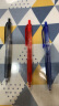 三菱（uni）UMN-105按动中性笔学生考试笔签字笔(替芯UMR-85)0.5mm混色（3黑1蓝1红）5支装 实拍图