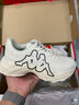 Kappa卡帕女鞋老爹鞋女2026新款鞋子女百搭休闲运动鞋轻便软底跑鞋 65D安哥拉白 38 实拍图