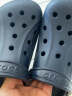 crocs卡骆驰贝雅洞洞鞋沙滩鞋|10126 深蓝-410 40(250mm)  实拍图