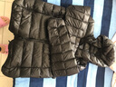 雅鹿轻薄羽绒服女2025年秋冬季新款新国标休闲连帽保暖轻便韩版外套潮 黑色YD501V00820 3XL 实拍图
