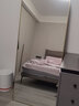 妍喜穿衣镜子全身落地镜家用网红化妆试衣镜女生卧室立体ins风贴墙镜 轻奢金【高清防爆】 170*65CM-落地+壁挂 实拍图