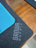 SANWA SUPPLY 大尺寸桌垫 电脑办公游戏大号鼠标垫 亲肤毛毡 耐磨防滑橡胶底 可卷便携 深灰色 1200*500mm 晒单实拍图