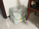 玳可棉麻布艺可折叠卡通脏衣篮卧室衣物收纳筐宿舍防尘儿童玩具神器 恐龙方筐【特大号】 实拍图