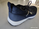 保罗骆驼正品夏季男士健步鞋一脚蹬爸爸鞋软底透气飞织网面舒适户外休闲鞋 蓝色 42 标准运动码 实拍图