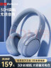 联想（Lenovo）头戴式无线蓝牙耳机 游戏电竞低延迟高音质立体声音乐通话降噪运动耳机 30h长续航 TH20蓝色 实拍图