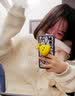 蕉内绒绒501H睡衣男女士小围脖珊瑚绒开衫情侣家居服秋冬季加厚保暖 【女士】奶杏 S 实拍图