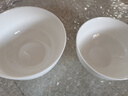 錦鳯 纯白骨瓷碗米饭碗汤碗景德镇餐具家用陶瓷大面碗汤锅高脚碗1个装 小碗4.5英寸澳碗 实拍图