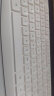 惠普（HP）无线键盘 办公键盘104键耐磨防泼溅水 人体工学水滴键帽手感舒适高效办公游戏键盘C10白色 实拍图