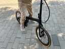 VIQI微骑碳纤维折叠自行车成人20寸油刹成人学生超轻105变速支持定制 澜夜鹊羽 德国世文黄边胎 （451） 晒单实拍图