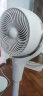 SEEDEN电风扇家用空气循环扇智能语音遥控风扇台立式3D摇头涡轮轻音落地扇台地两用声控风扇循环风扇 西点XD-1812F语音款 实拍图