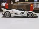 比美高 1:18 比美高 法拉利Laferrari 拉法 车模合金汽车模型跑车模型 FXXK 白色 70# 实拍图