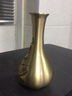 轩椽阁 纯黄铜花瓶 创意中式插花器家居装饰品铜器摆件中国风 客厅工艺品 古铜色-荷花花瓶 实拍图