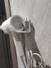 惠寻京东自有品牌 吹风机置物架吹风筒支架免打孔壁挂卫生间吹风挂架 白色 （一个装） 实拍图