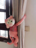 蹒跚熊男女生生日礼物可爱小猴子抱枕毛绒玩具长臂猴子吊猴玩 棕色 45厘米(手掌内置吸铁石，可挂) 晒单实拍图
