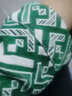 gxmy牛仔外套男春秋季潮牌衣服男士痞帅高级感印花休闲夹克男四季男装 3712绿色 M 【100-120斤】 实拍图