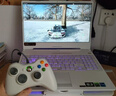 游戏手柄XBOX360电脑电视手机平板steam通用有线无线蓝牙免驱手柄 白*震动有线（电脑/电视）裸机 实拍图