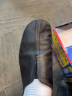 宜驰（EGCHI）皮鞋男士头层牛皮舒适耐磨透气时尚商务休闲鞋 JS1931 黑色 42 实拍图